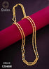 1 gm Micro gold plated 2 Line designer 24 inches Chain 12048N - Griiham