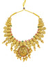 Classic Gold Plated Laxmi  Necklace Set