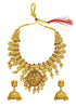 Classic Gold Plated Laxmi  Necklace Set