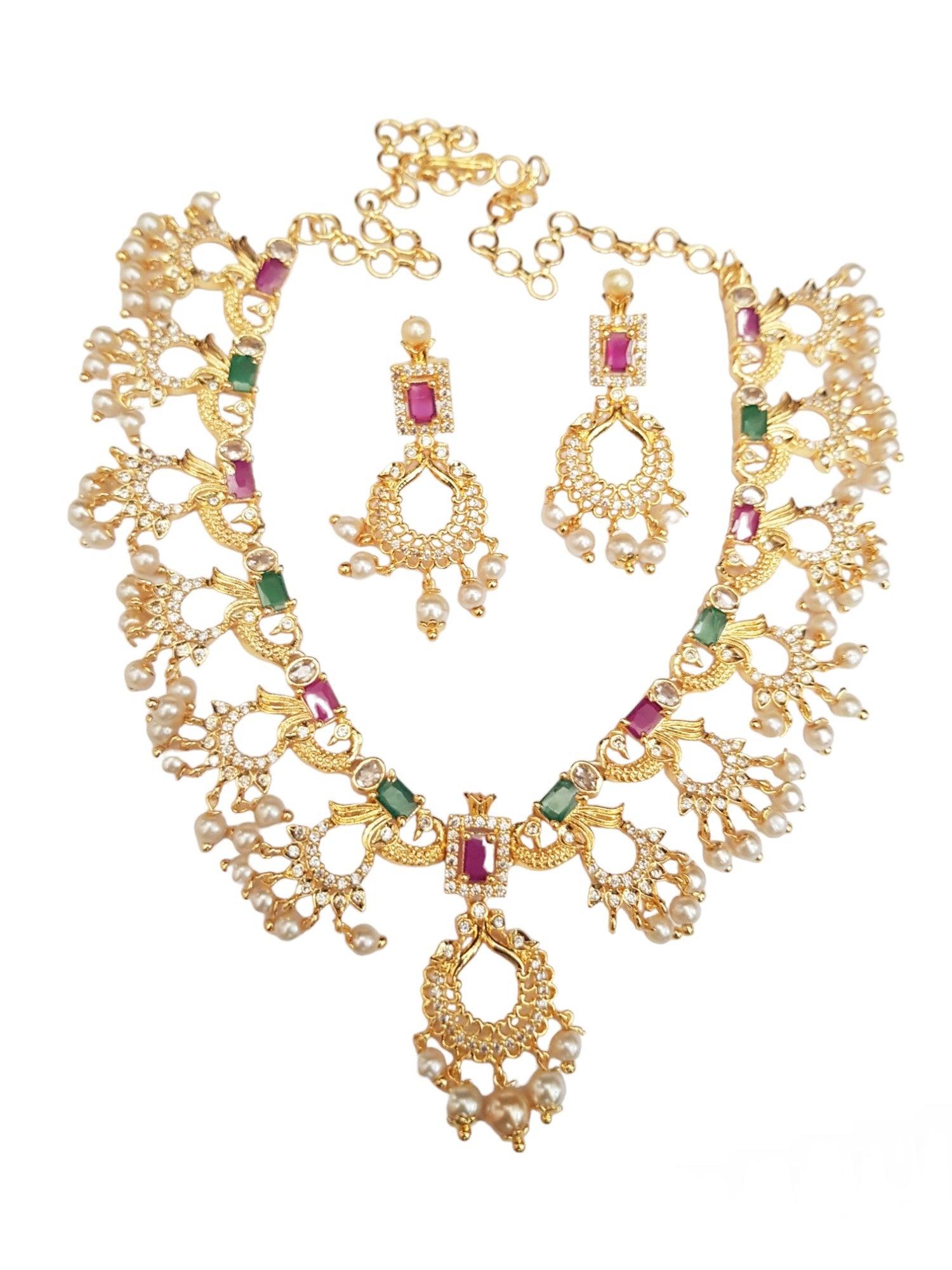 Floral motif Designer Necklace set