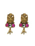 Premium Gold Finish Necklace Set chandbali