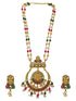 Premium Gold Finish Necklace Set chandbali