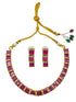 Premium Gold Plated AD Stone designer Necklace set