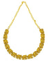 Gold Plated short elephant motif  Necklace Set