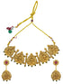 Gold Plated Reversible Short Necklace Set