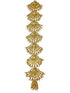 Gold plated AD stone studded Hair Jada Hair Clip