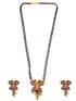 Gold Plated Necklace set with Mangalya Chain