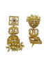 Gold plated Premium Interchangeable Zercon Jhumka Earrings