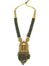 Premium Gold Plated Designer Krishna Murari Necklace Set