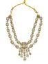 Gold Plated Premium Layered Bridal CZ Necklace Set