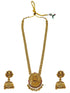 Gold Plated Long Necklace Set