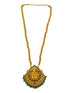 Premium Gold Plated Temple design Pendant Set