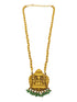 Premium Gold Plated Temple design Pendant Set