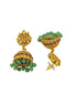 Premium Gold Plated Temple design Pendant Set