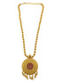 Premium Gold Plated Ball Design Pendant Set