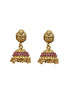 Premium Gold Plated Long Laxmi Necklace Set