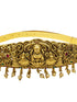 Gold Plated Traditional adjustable Waistbelt / vadiyannam with Laxmi