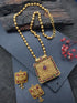 Premium Gold Finish Reversible Necklace Set