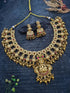 Antique Premium Gold finish Laxmi necklace set