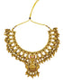 Antique Premium Gold finish Laxmi necklace set