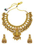 Antique Premium Gold finish Laxmi necklace set