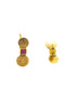 Premium Gold Finish Coin Laxmi Necklace Set