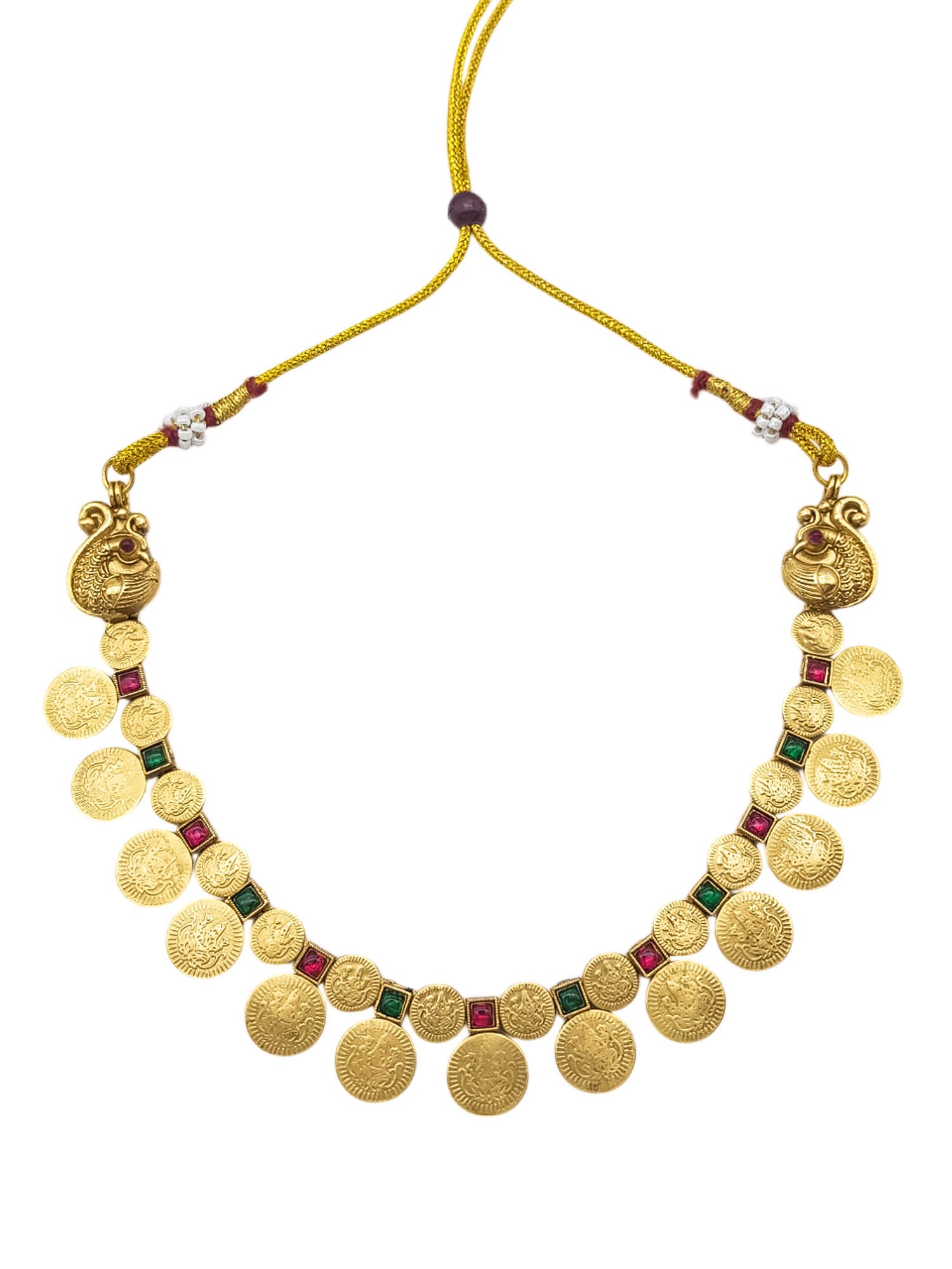 Gold Plated Necklace Set in kerala style