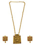 Premium Gold Finish Reversible Necklace Set