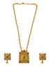 Premium Gold Finish Reversible Necklace Set