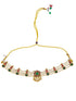 Gold Plated choker Necklace Set Kerala Style