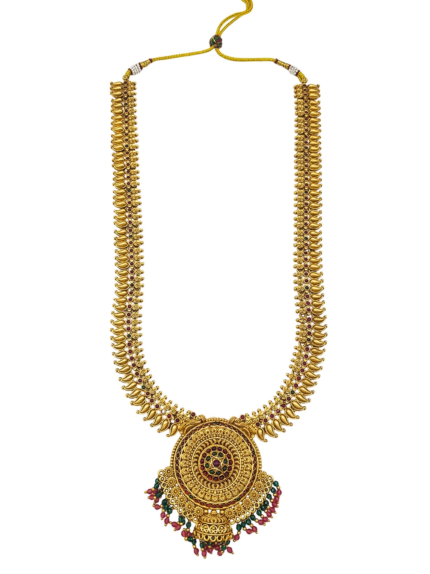 Antique Premium Gold finish necklace Combo set