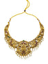 Antique Premium Gold finish Laxmi necklace Combo Set