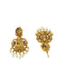 Antique Premium Gold finish Laxmi necklace Combo Set