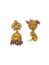 Antique Premium Gold finish Laxmi necklace Combo set