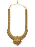 Antique Premium Gold finish Laxmi necklace Combo set