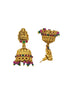 Antique Premium Gold finish Laxmi necklace Combo set