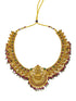 Antique Premium Gold finish Laxmi necklace Combo set