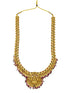 Antique Premium Gold finish Laxmi necklace Combo set