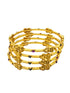 Gold Plated Set of 4 Laxmi  Bangles