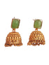 Gold plated AD Earrings jhumka