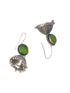 Silver Plated oxidised Earrings Jhumka