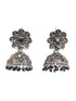 Silver Plated oxidised Earrings Jhumka