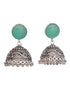 Silver Plated oxidised Earrings Jhumka