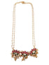 Premium Sayara Collection Elegant Floral Kemp Necklace Set