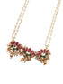 Premium Sayara Collection Elegant Floral Kemp Necklace Set