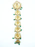 22k 1gm Gold Plated Ruby Colour Studded Hair Jada/Amboda / Hair Pin/Rakhdi/Amboda/Pin 12238N - Griiham