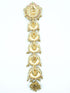 22k 1gm Gold Plated Ruby Colour Studded Hair Jada/Amboda / Hair Pin/Rakhdi/Amboda/Pin 12239N - Griiham