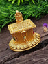 22k Gold Plated Laxmi Premium Kum Kum Box best for gifting - Griiham