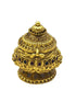 22k Gold Plated fully engraved Kumkum box best for gifting - Griiham