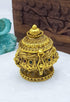 22k Gold Plated fully engraved Kumkum box best for gifting